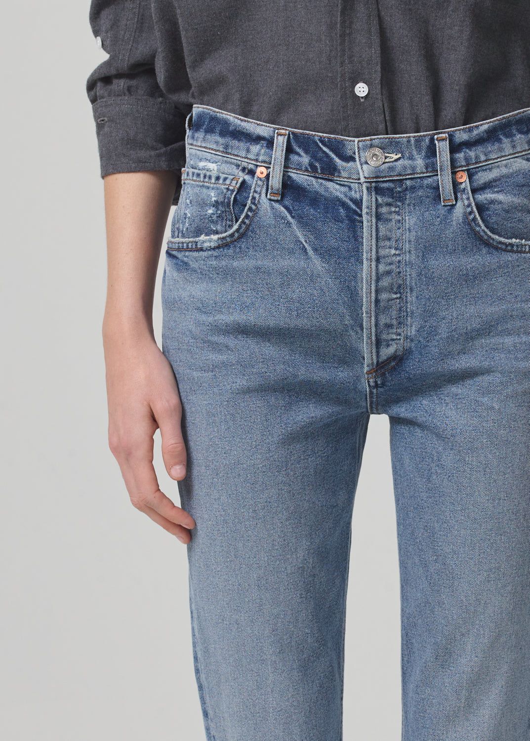 Jolene High Rise Vintage Slim in Ascent sold by Citizens Of Humanity product image thumbnail 5