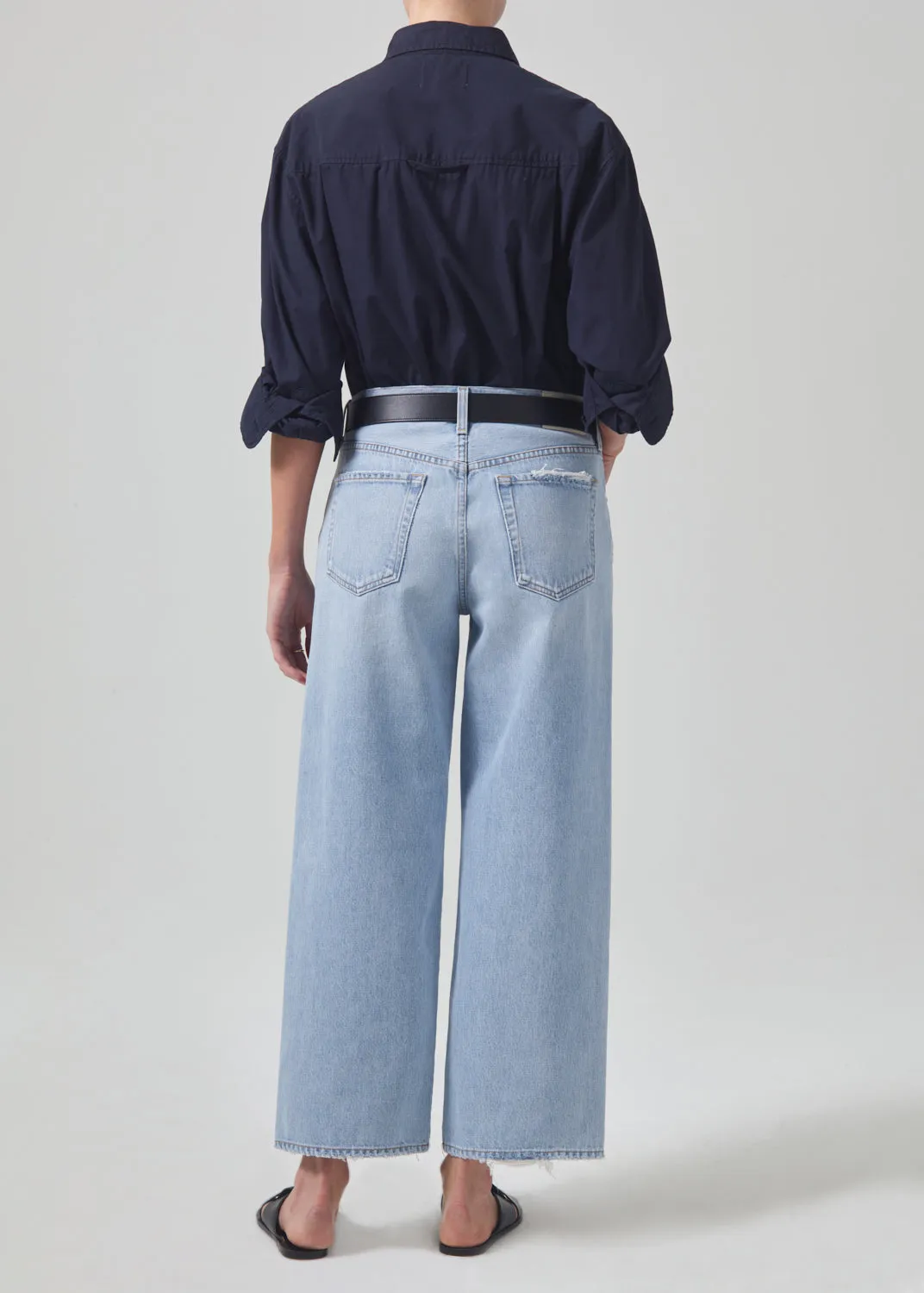 Pina Low Rise Baggy Crop in Cascade sold by Citizens Of Humanity product image thumbnail 2