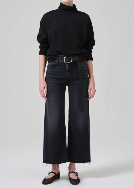 Lyra Wide Leg Crop Raw Hem in Medallion sold by Citizens Of Humanity