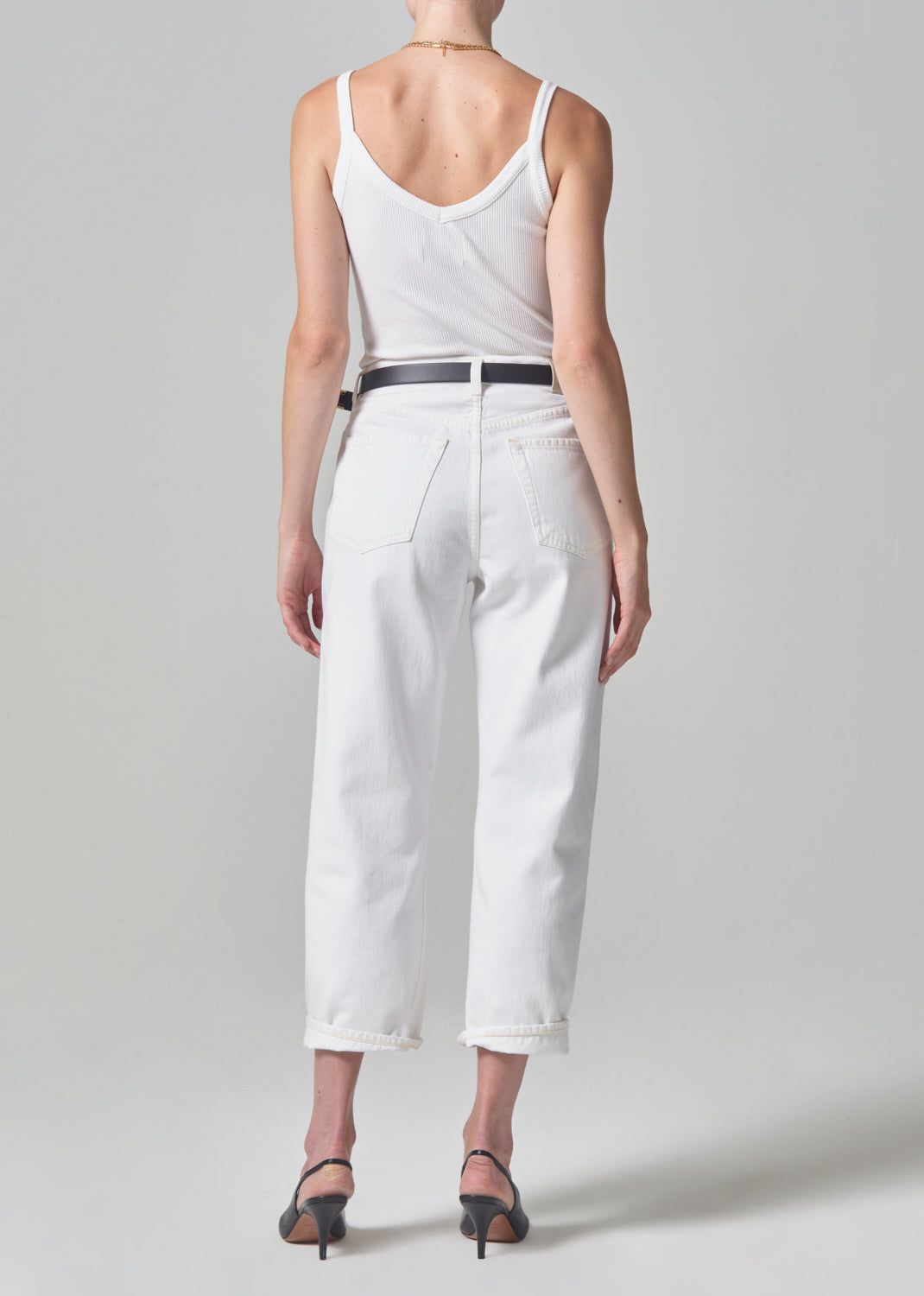 Dahlia Bow Leg Baby Roll in Iris sold by Citizens Of Humanity product image thumbnail 3