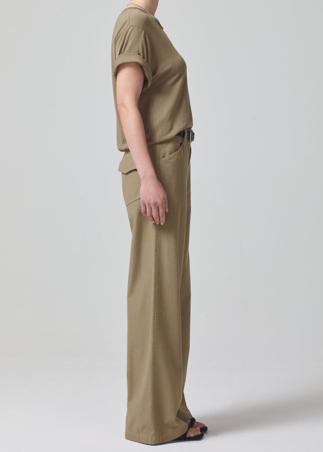 Paloma Utility Trouser in Dark Cocolette sold by Citizens Of Humanity product image thumbnail 4