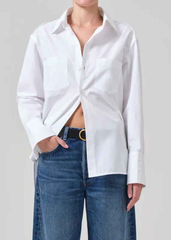 Ari Shirt in White sold by Citizens Of Humanity
