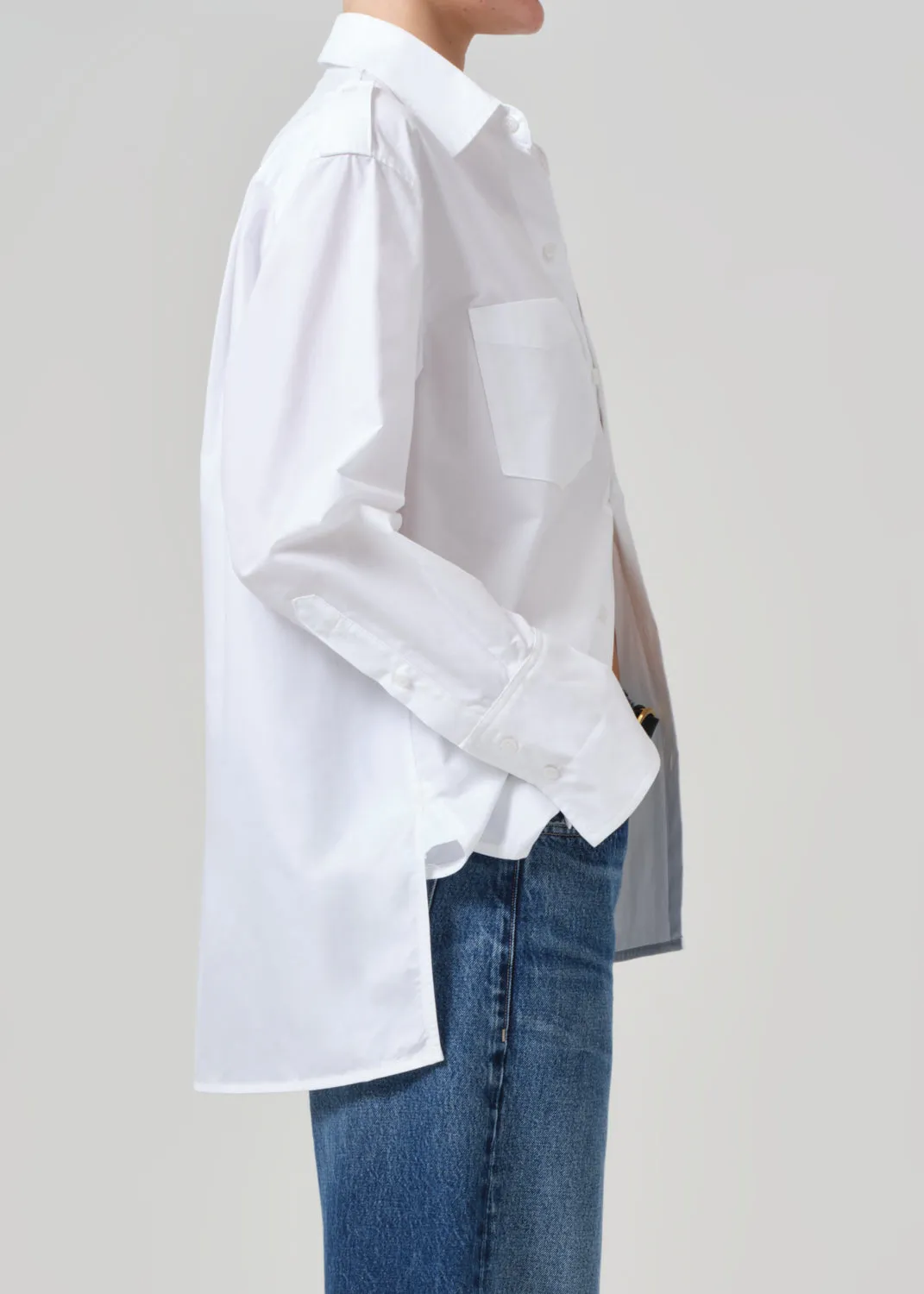 Ari Shirt in White sold by Citizens Of Humanity product image thumbnail 3