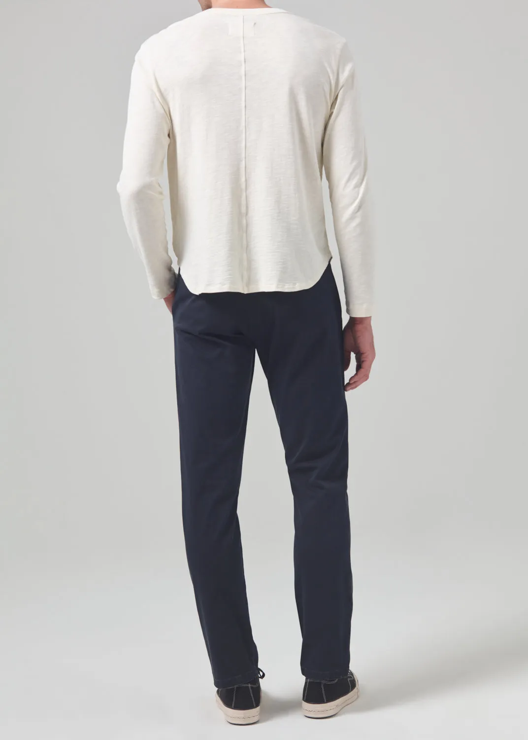 London Tapered Slim Italian Twill in Navy sold by Citizens Of Humanity product image thumbnail 3