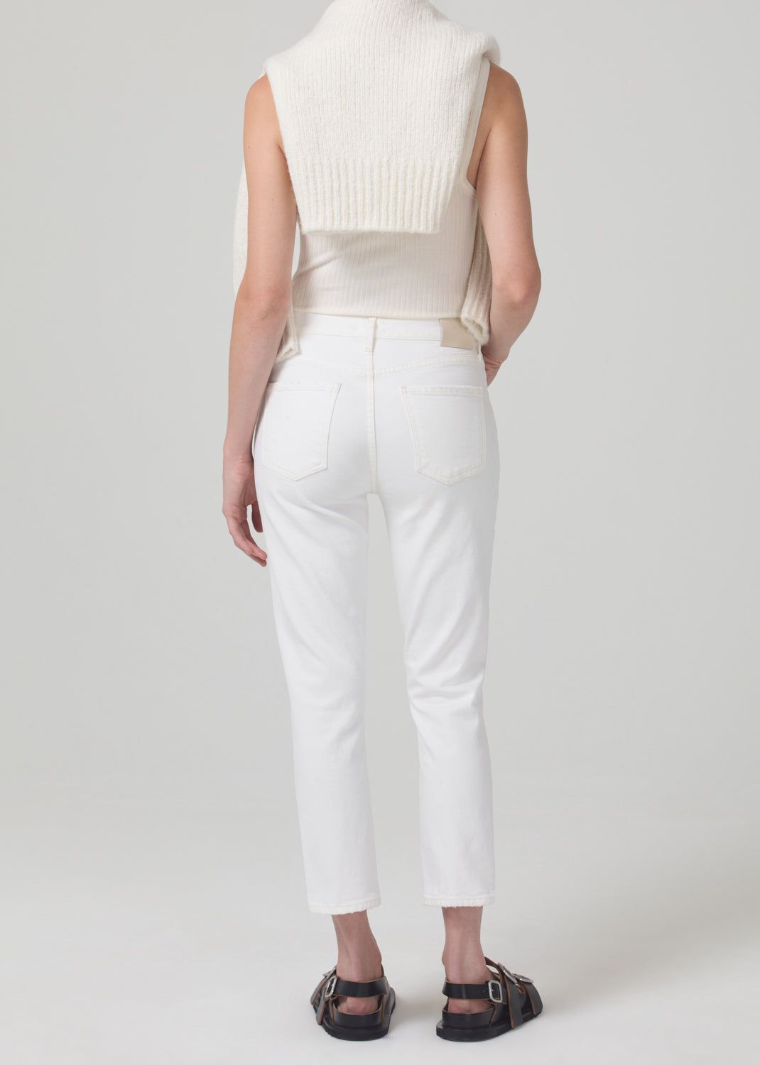 Charlotte High Rise Crop Straight in Chantilly sold by Citizens Of Humanity product image thumbnail 2