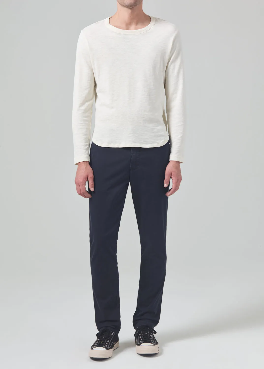 London Tapered Slim Italian Twill in Navy sold by Citizens Of Humanity product image thumbnail 2