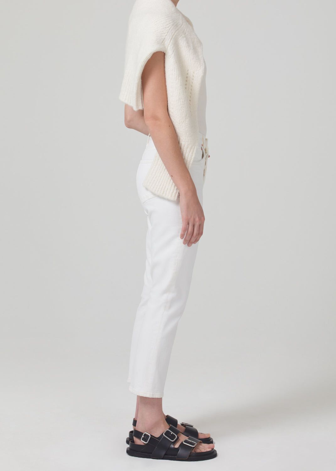 Charlotte High Rise Crop Straight in Chantilly sold by Citizens Of Humanity product image thumbnail 3