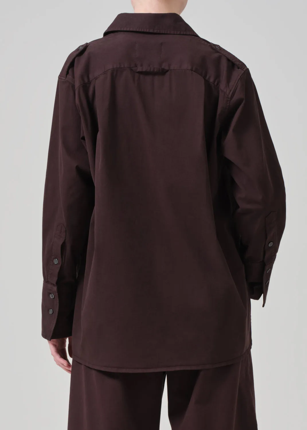 Ari Shirt in Clove sold by Citizens Of Humanity product image thumbnail 3