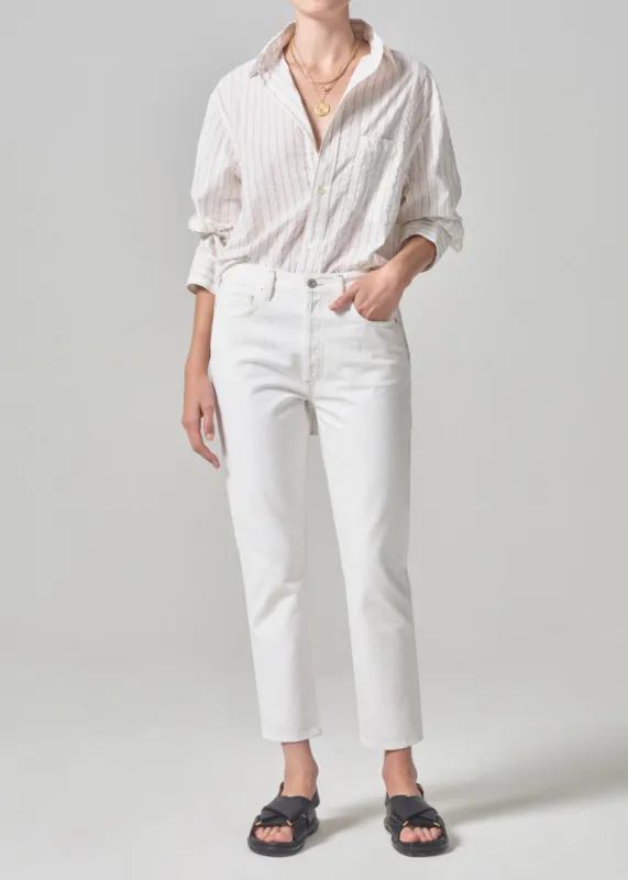 Charlotte High Rise Straight in Tart sold by Citizens Of Humanity