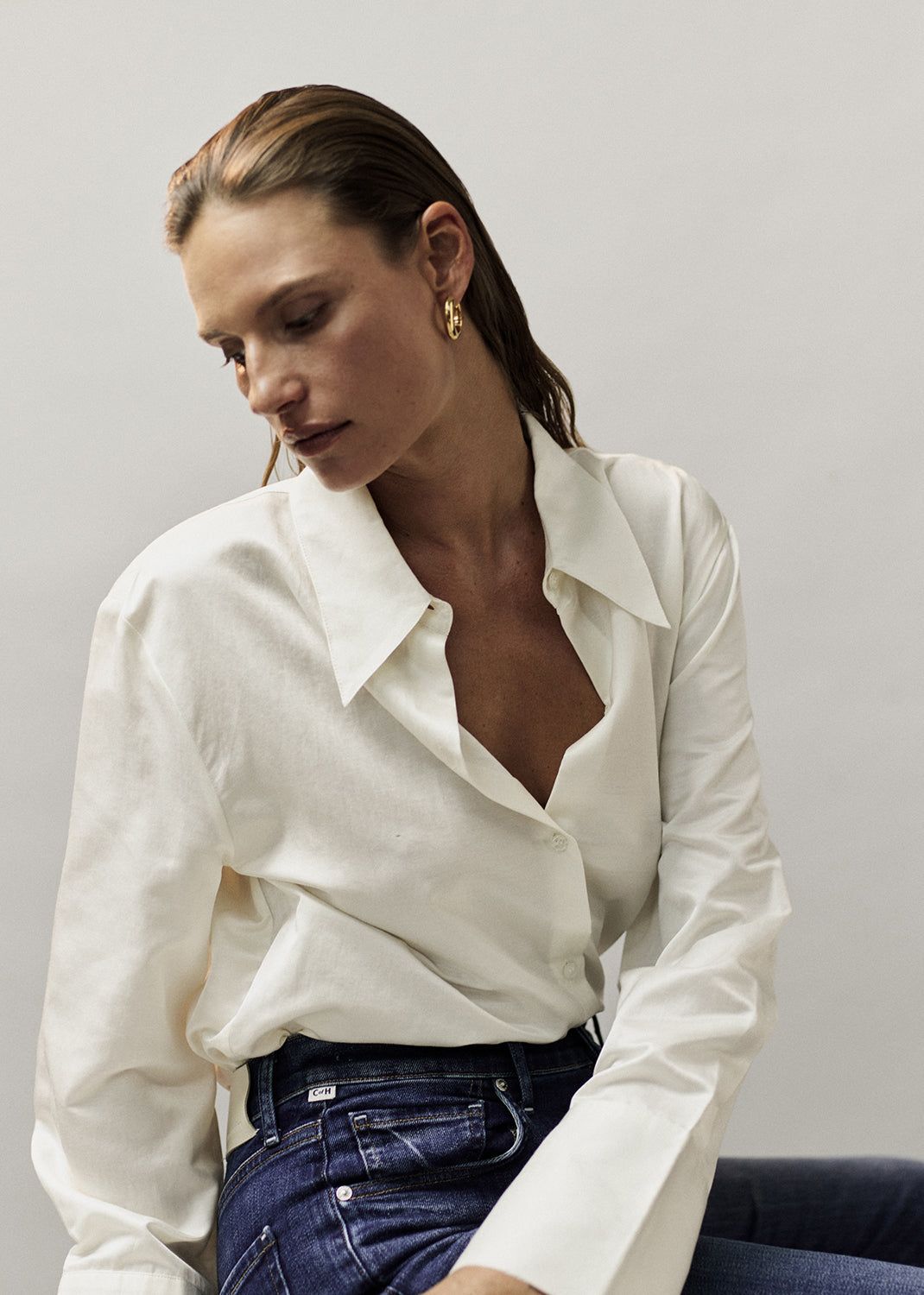 Camilia Shirt in Cassia sold by Citizens Of Humanity product image thumbnail 2