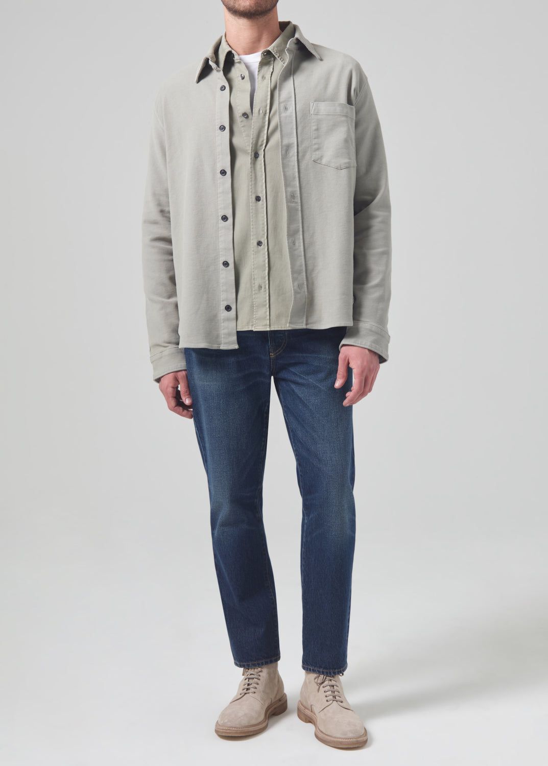 Finn Relaxed Rise Taper Archive in Joji sold by Citizens Of Humanity