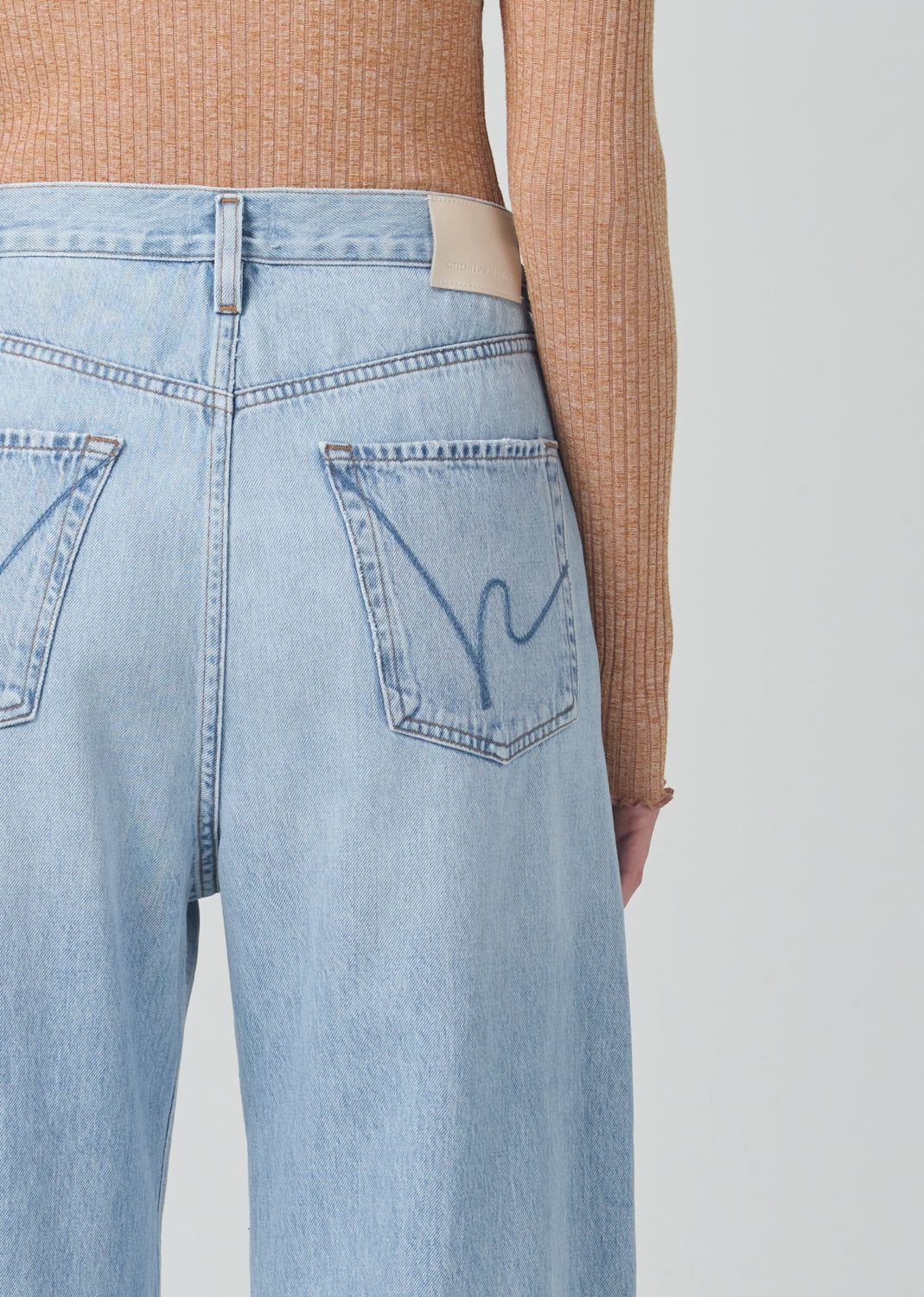 Maritzy Pleated Trouser - H Pocket in Copen sold by Citizens Of Humanity product image thumbnail 5