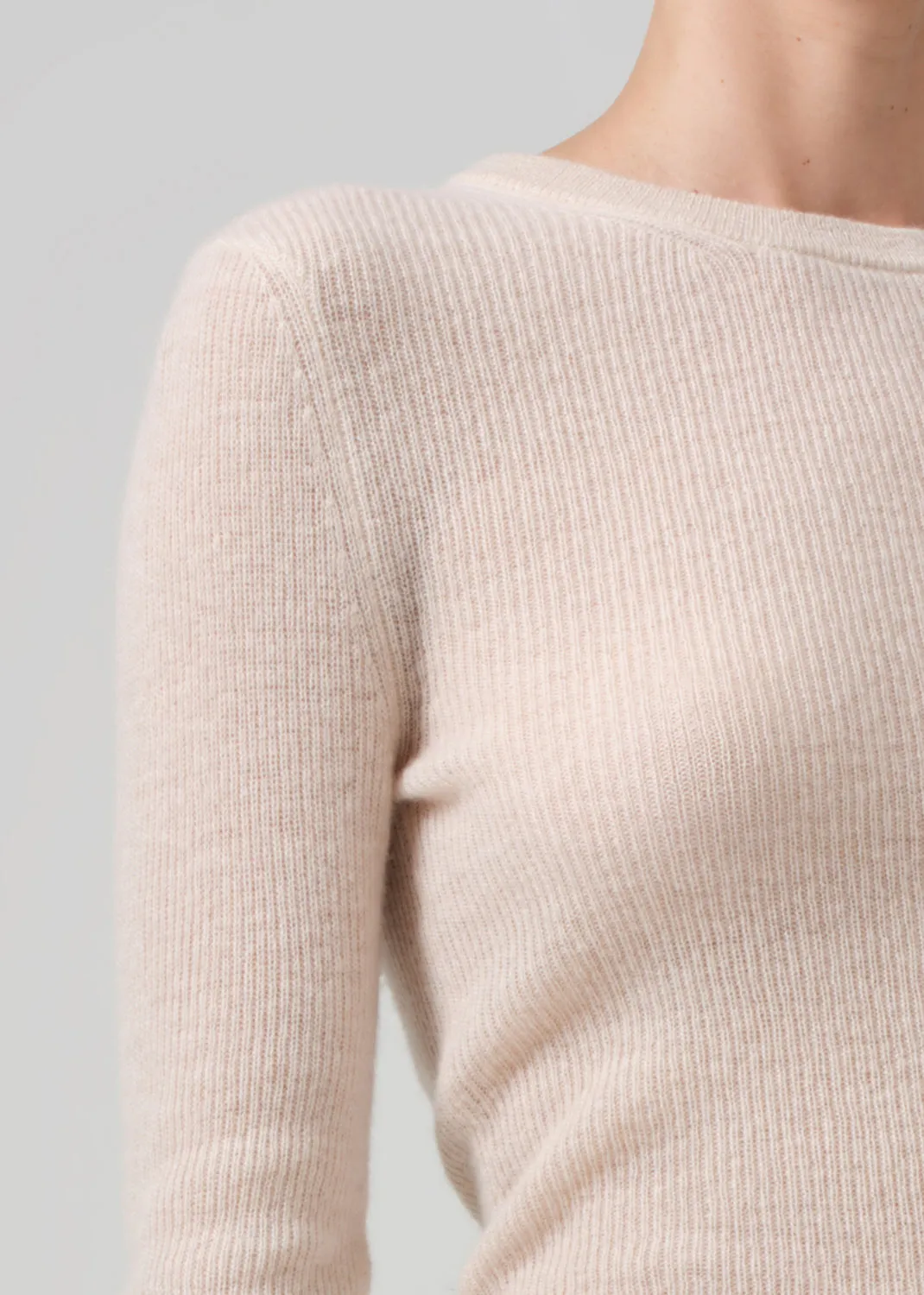 Alessia Crewneck Sweater in Cream sold by Citizens Of Humanity product image thumbnail 5