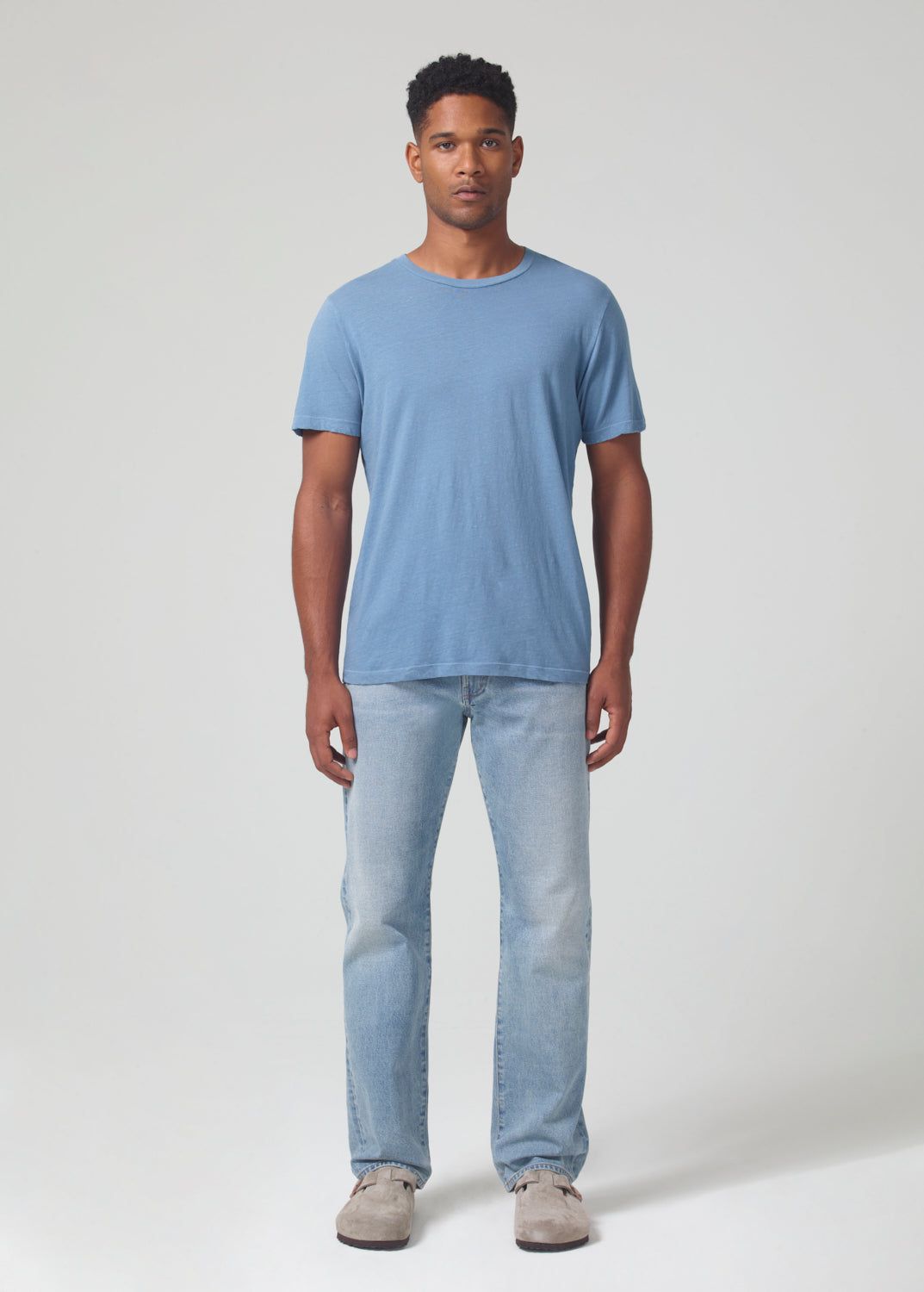 Elijah Relaxed Straight Archive in Blue Chip sold by Citizens Of Humanity