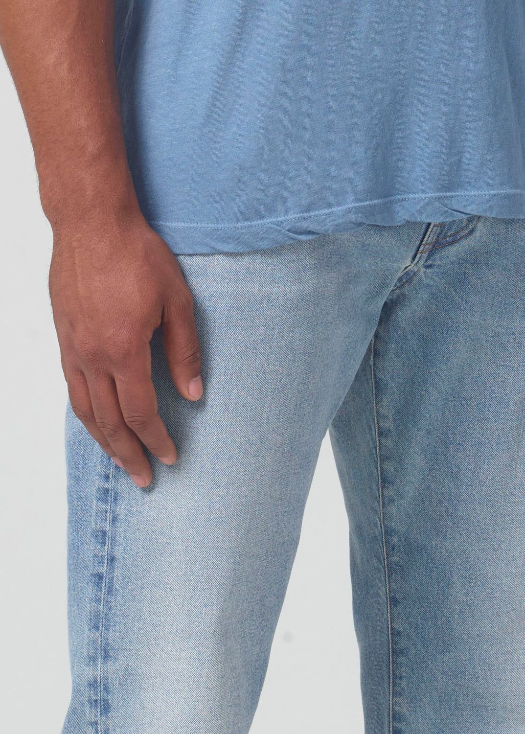 Elijah Relaxed Straight Archive in Blue Chip sold by Citizens Of Humanity product image thumbnail 4