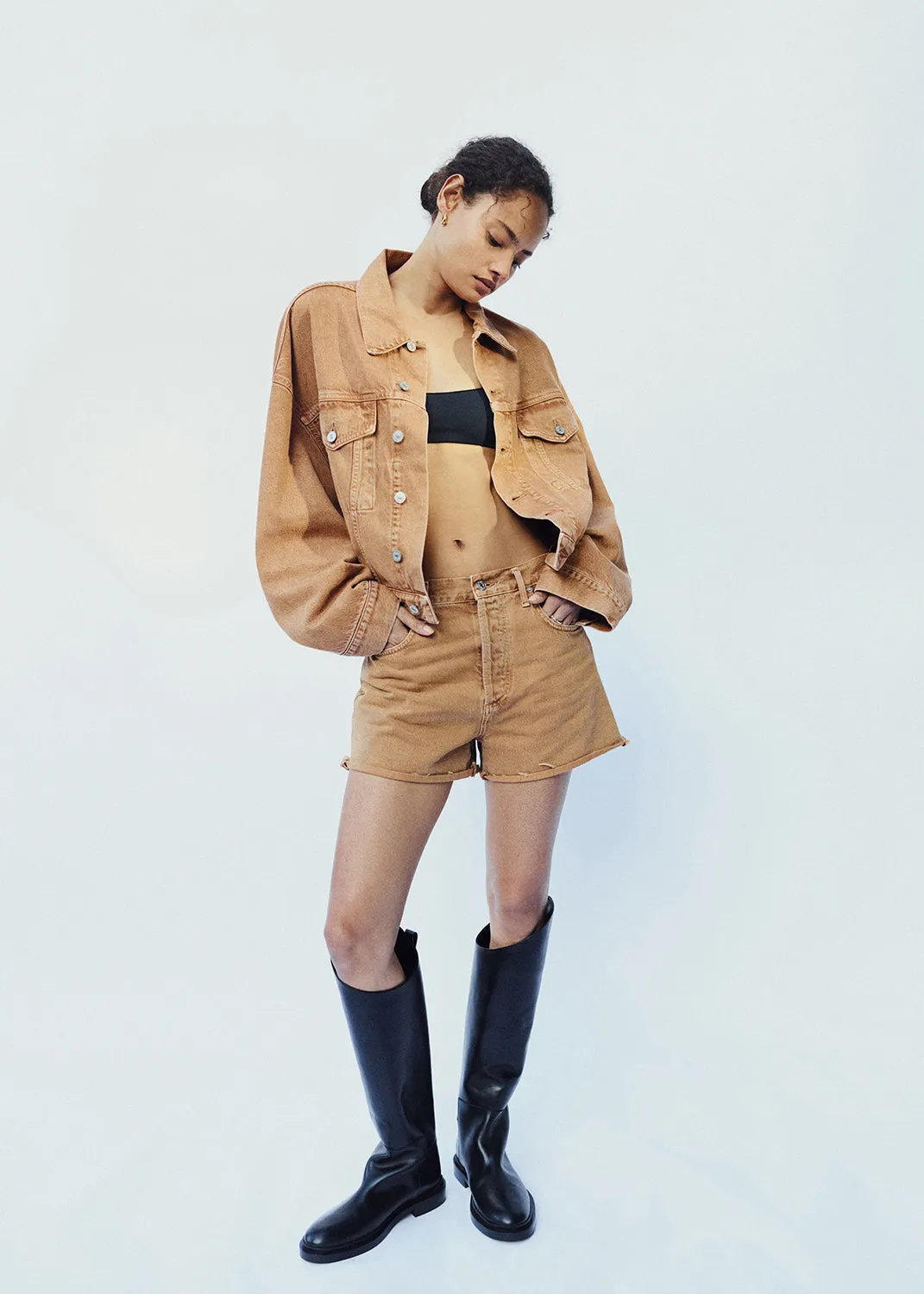 Marlow Vintage Short in Topaz sold by Citizens Of Humanity product image thumbnail 2