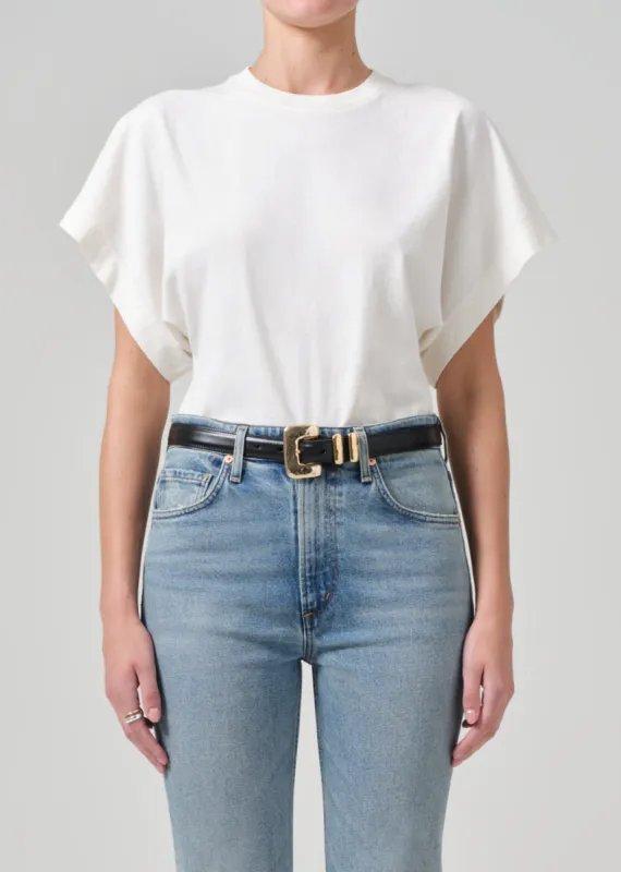 Fiora Origami Tee in Pashmina sold by Citizens Of Humanity