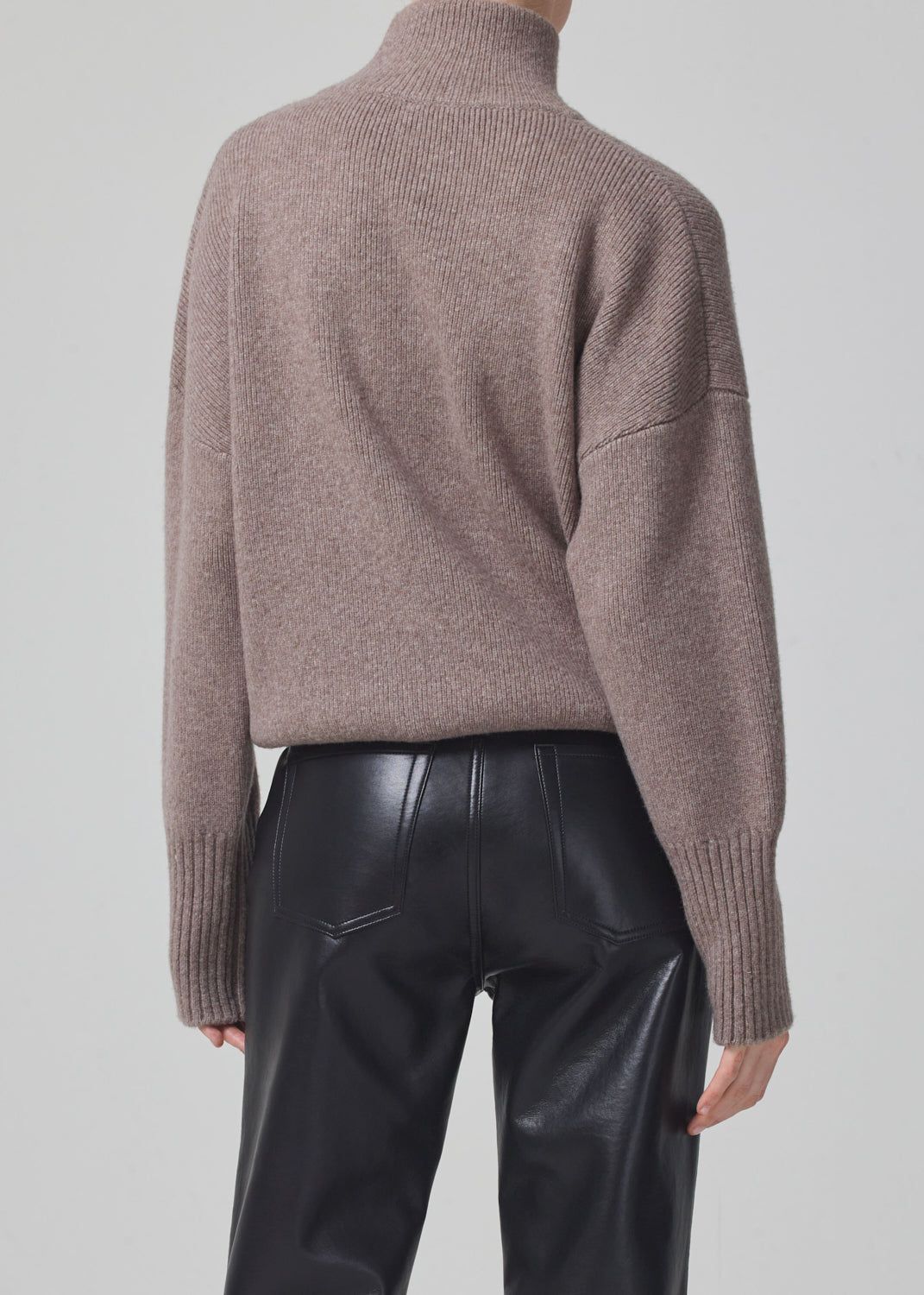 Luca Turtleneck Sweater in Wheat sold by Citizens Of Humanity product image thumbnail 3