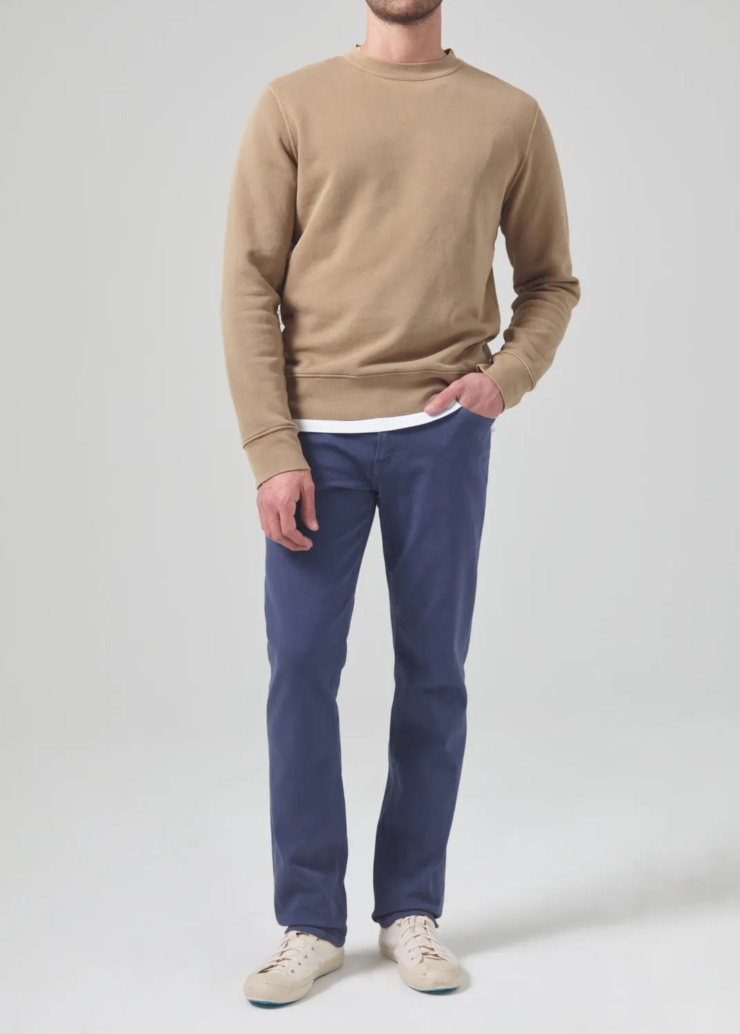 Gage Slim Straight Soft Weft in Ocean sold by Citizens Of Humanity product image thumbnail 2