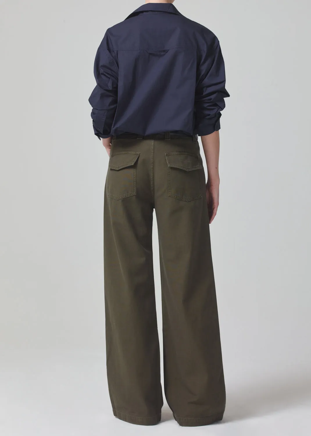 Paloma Utility Trouser in Tea Leaf sold by Citizens Of Humanity product image thumbnail 3