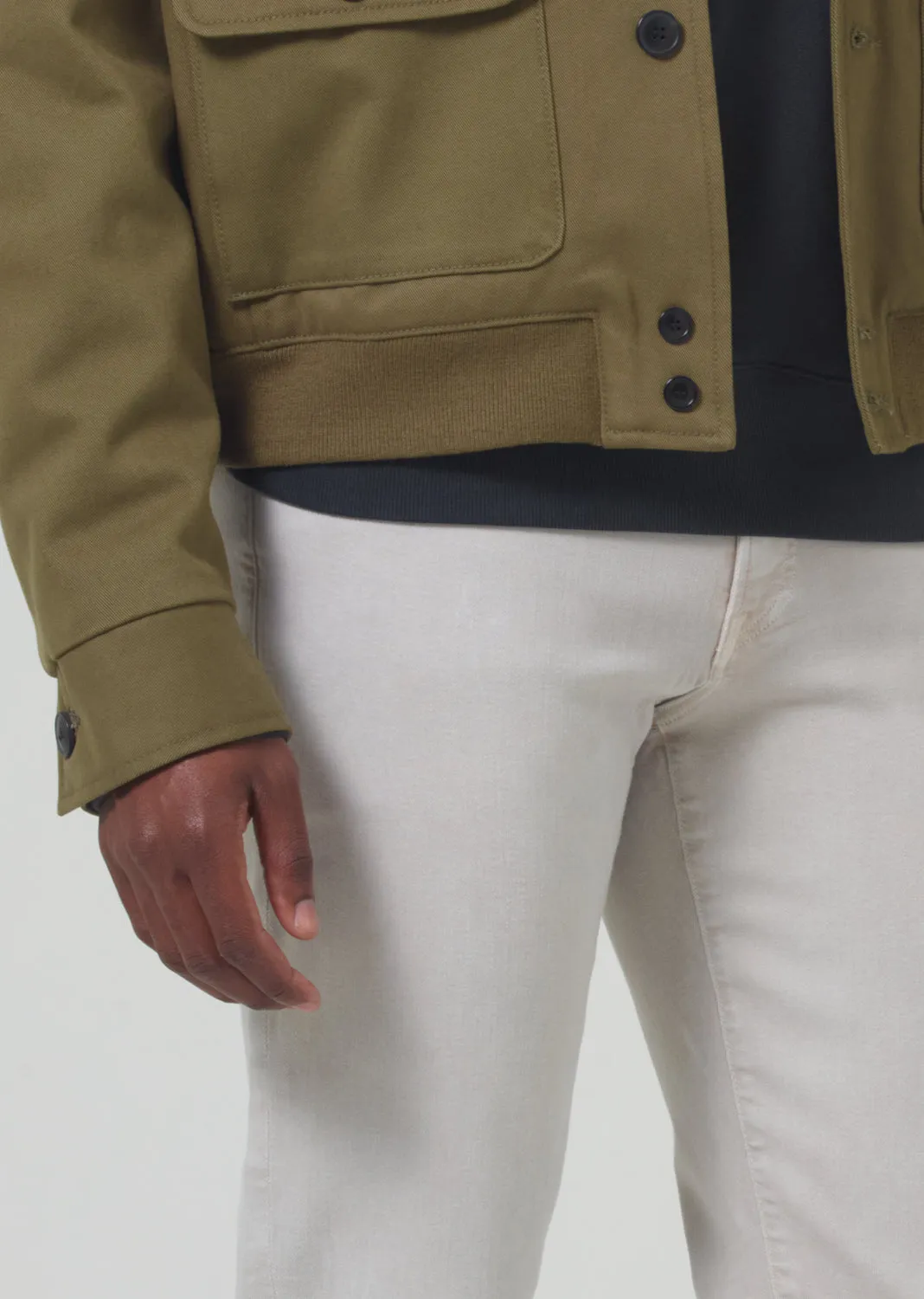 Gage Slim Straight Soft Weft in Gris sold by Citizens Of Humanity product image thumbnail 5