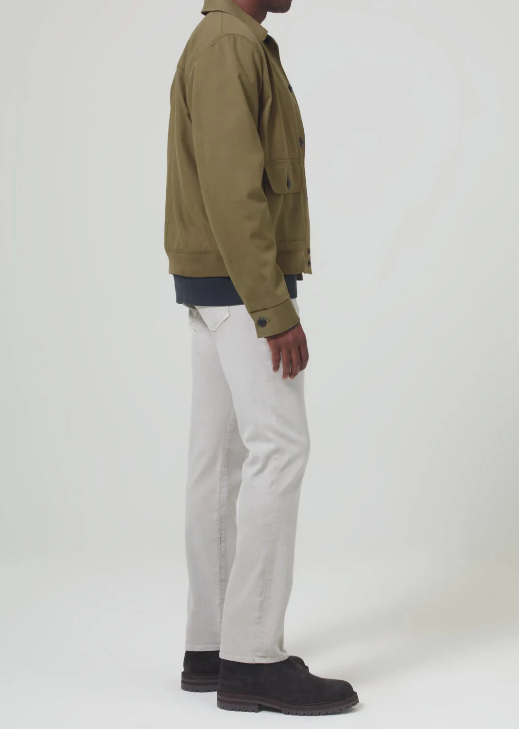 Gage Slim Straight Soft Weft in Gris sold by Citizens Of Humanity product image thumbnail 4