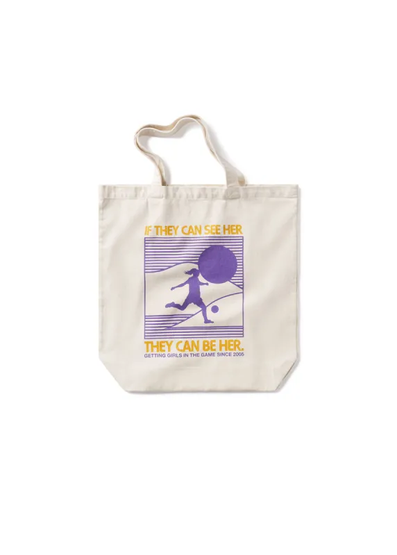 Bay Area Women's Sports Initiative Bag in Cream sold by Citizens Of Humanity