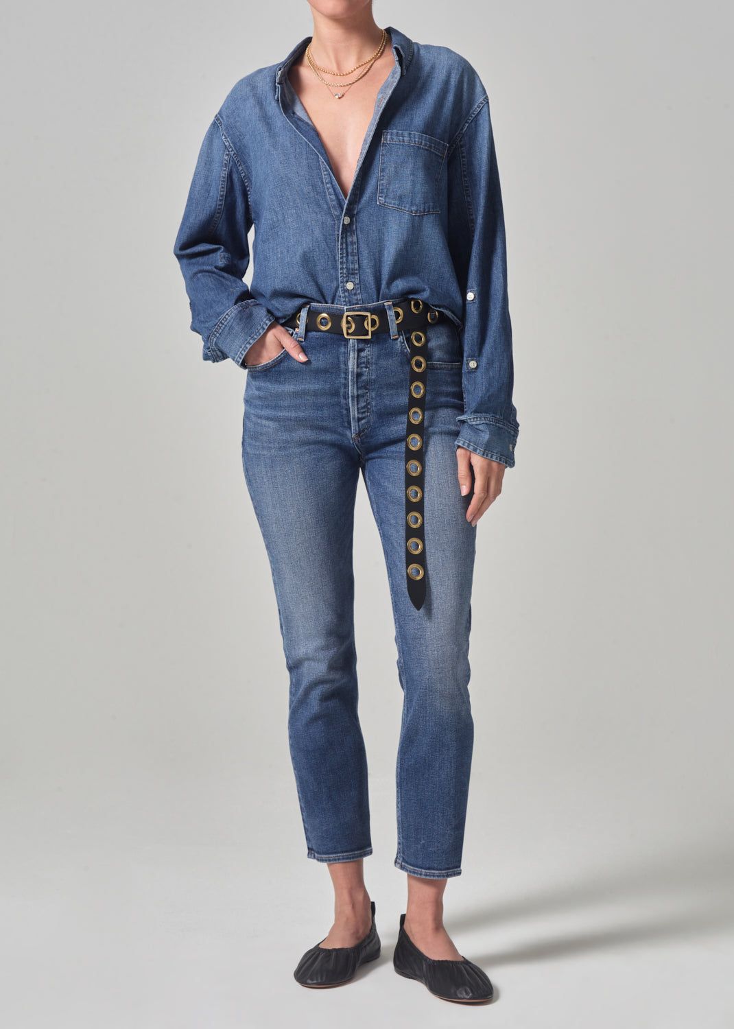 Jolene High Rise Vintage Slim in Keepsake sold by Citizens Of Humanity