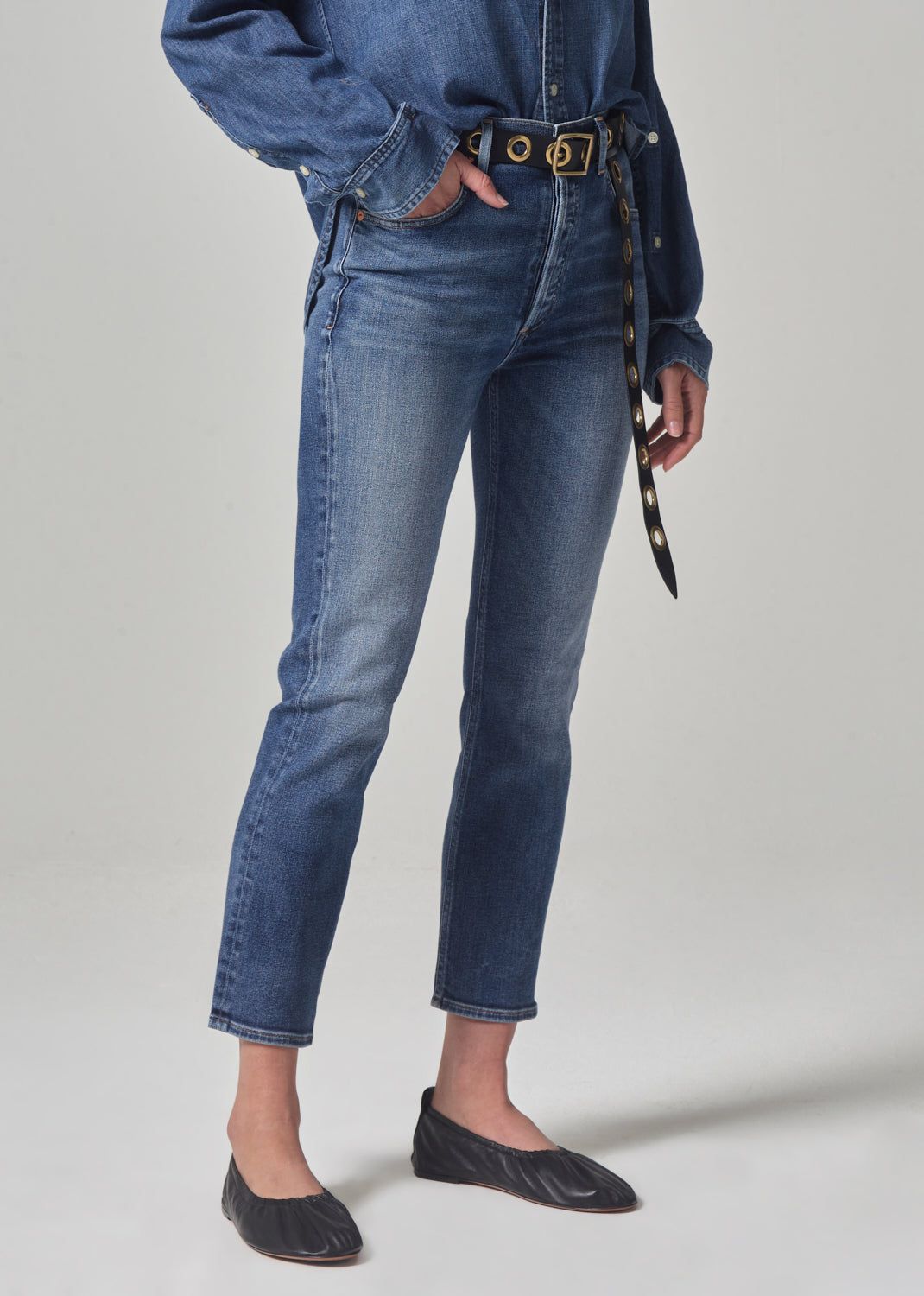 Jolene High Rise Vintage Slim in Keepsake sold by Citizens Of Humanity product image thumbnail 4