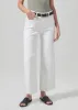 Lyra Wide Leg Crop in White sold by Citizens Of Humanity