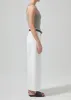 Lyra Wide Leg Crop in White sold by Citizens Of Humanity