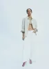 Lyra Wide Leg Crop in White sold by Citizens Of Humanity
