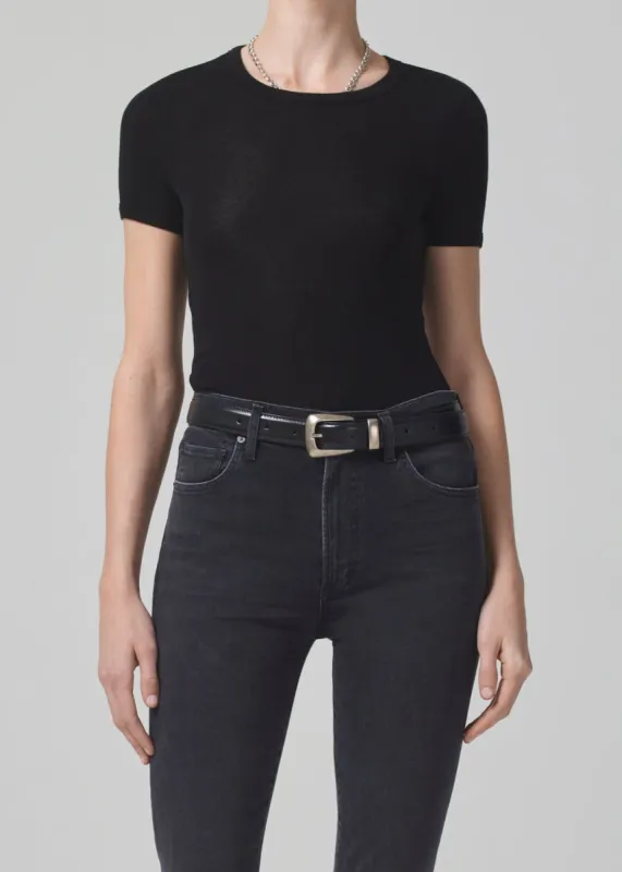 Brenna Tee in Black made by Citizens Of Humanity