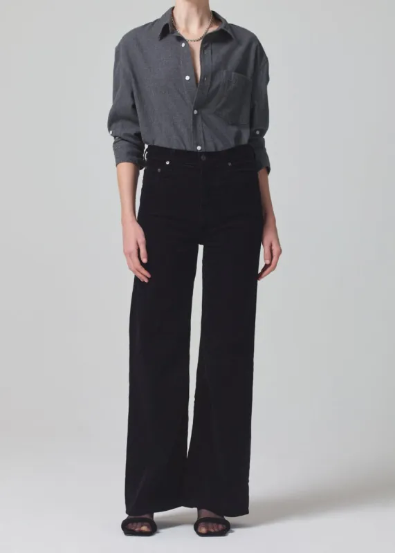 Paloma Baggy Corduroy in Black sold by Citizens Of Humanity