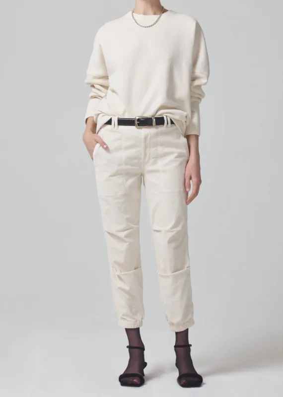 Agni Utility Trouser Corduroy in Canvas sold by Citizens Of Humanity