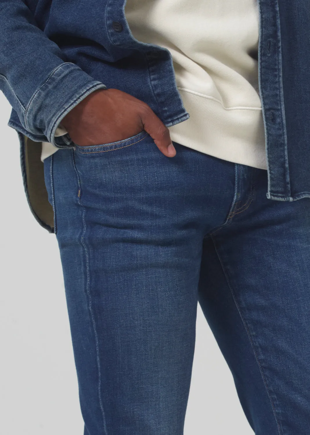 Gage Slim Straight Cashmere Denim in Condor sold by Citizens Of Humanity product image thumbnail 5