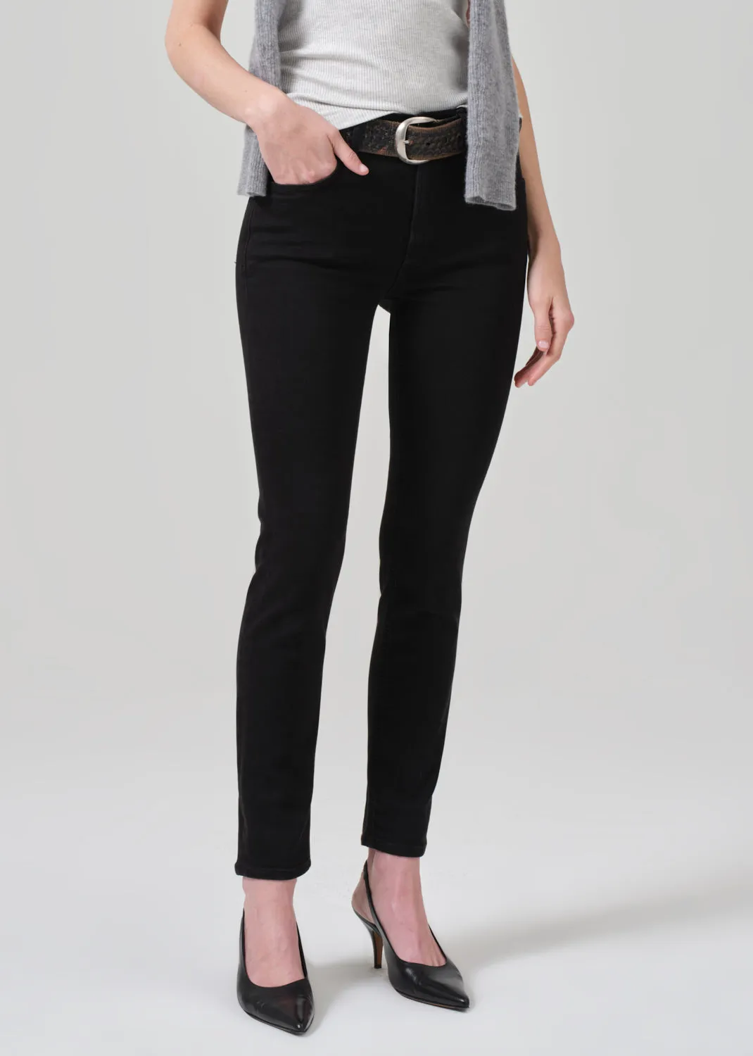 Sloane Skinny in Plush Black sold by Citizens Of Humanity product image thumbnail 5