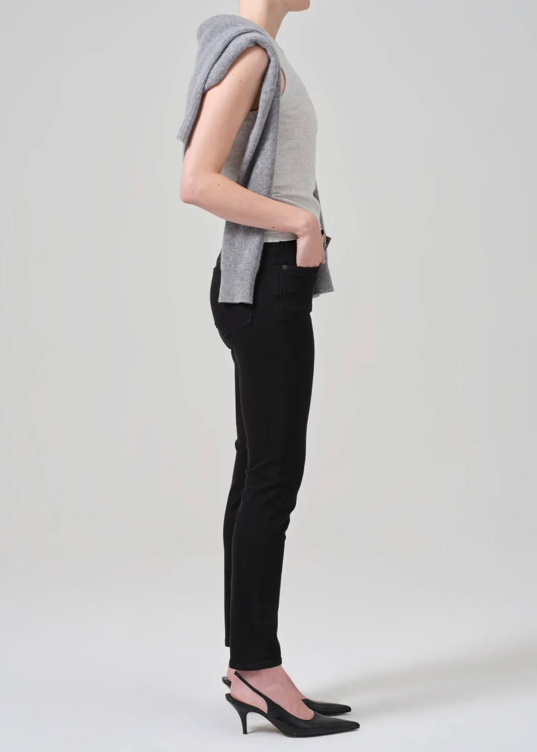 Sloane Skinny in Plush Black sold by Citizens Of Humanity product image thumbnail 4