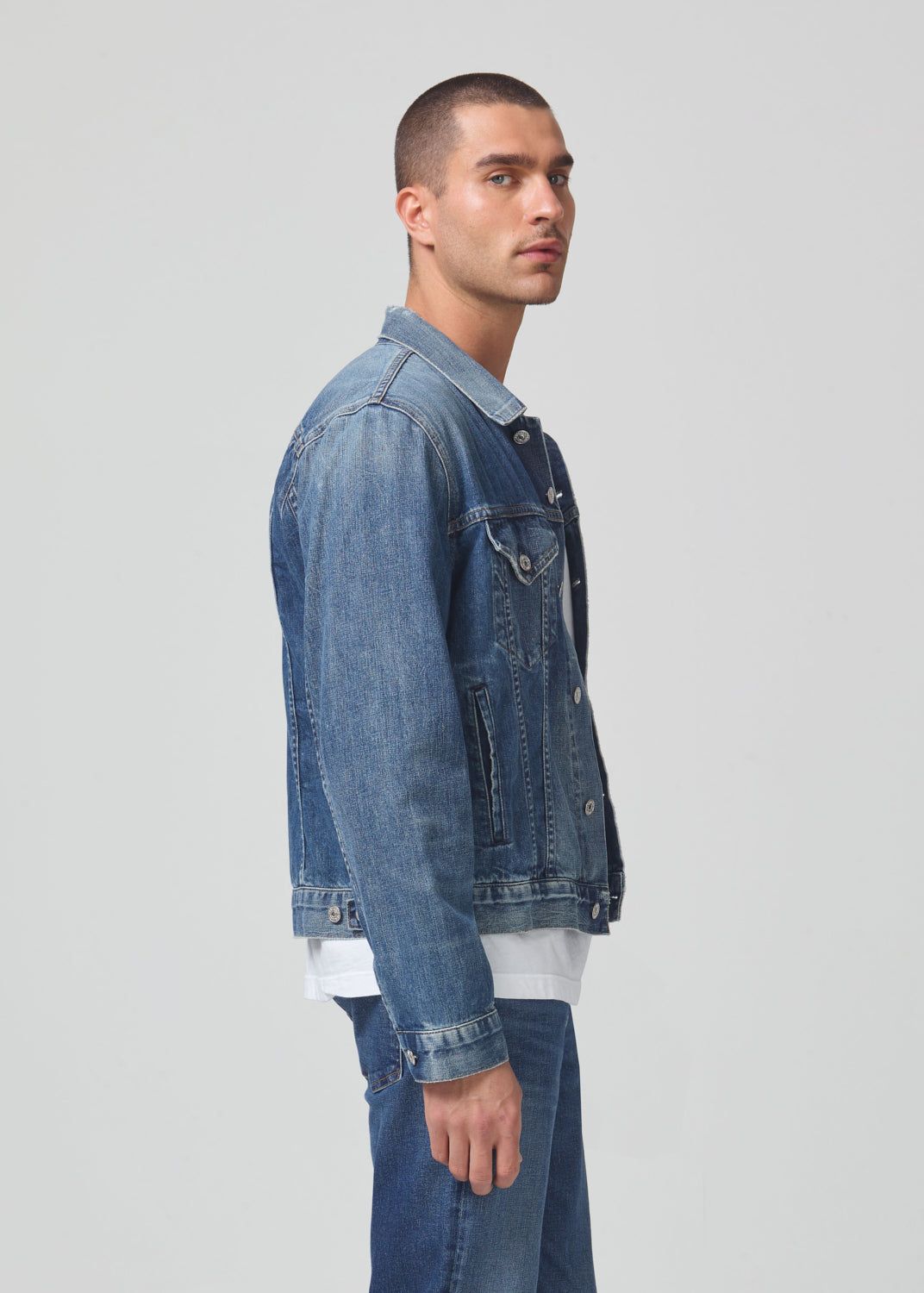 Classic Denim Jacket in Wilkes sold by Citizens Of Humanity product image thumbnail 3