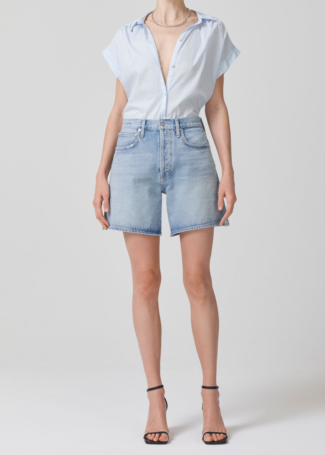 Penny Short Sleeve Blouse in Santa Cruz sold by Citizens Of Humanity product image thumbnail 5