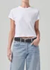 Kyle Tee in White sold by Citizens Of Humanity