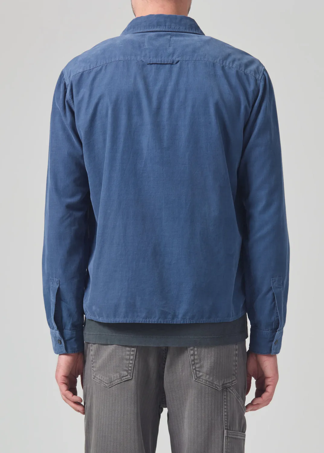 Rework Shirt Corduroy in Overcast sold by Citizens Of Humanity product image thumbnail 3