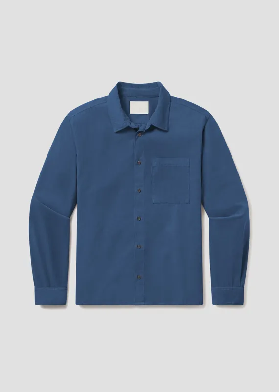 Rework Shirt Corduroy in Overcast made by Citizens Of Humanity