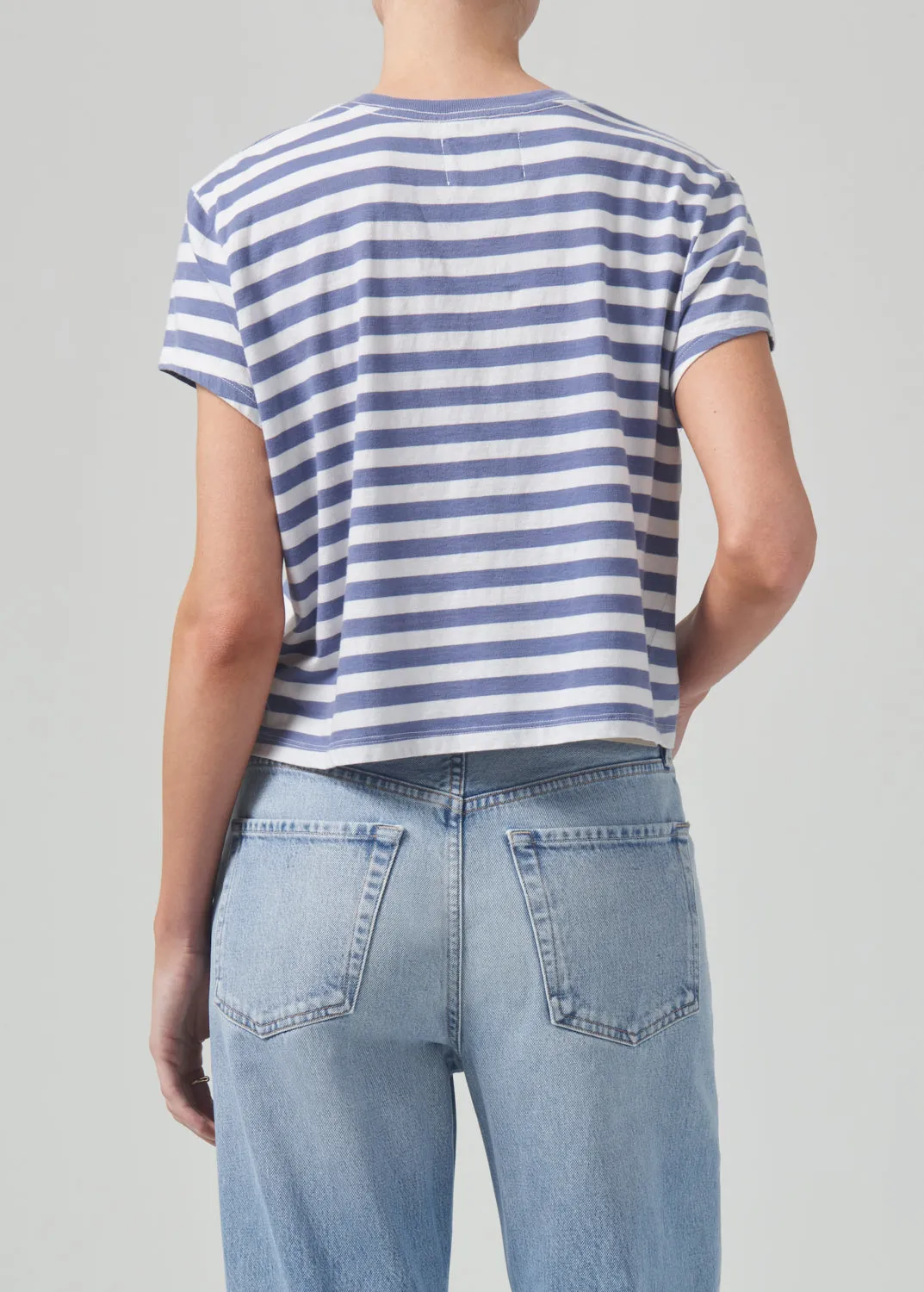 Kyle Tee in Adobe Stripe sold by Citizens Of Humanity product image thumbnail 2