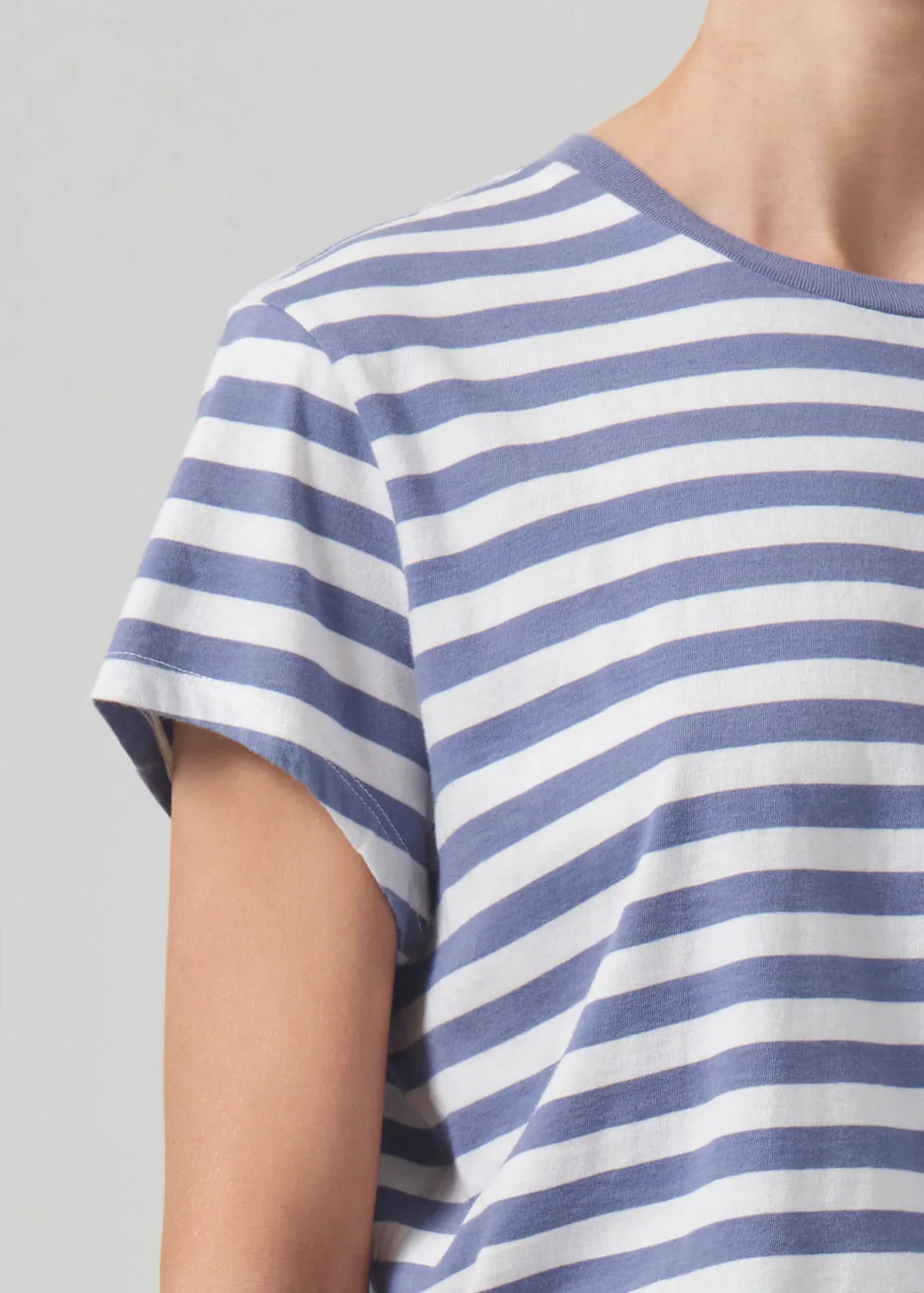 Kyle Tee in Adobe Stripe sold by Citizens Of Humanity product image thumbnail 4