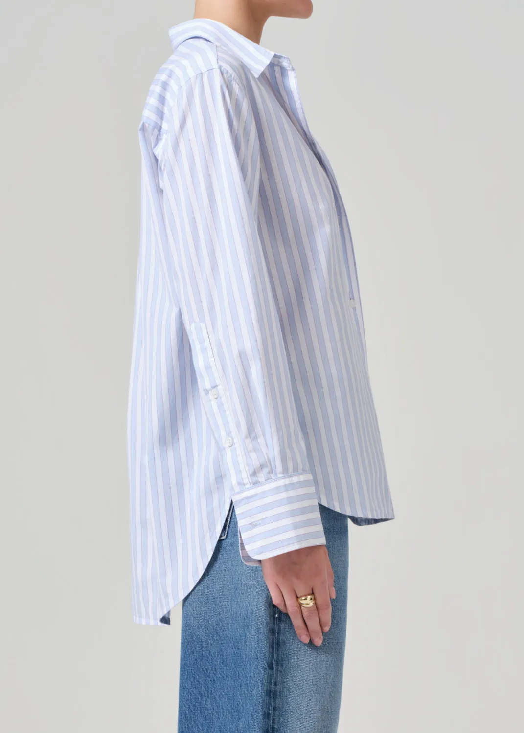 Shay Shirt in French Stripe sold by Citizens Of Humanity product image thumbnail 4