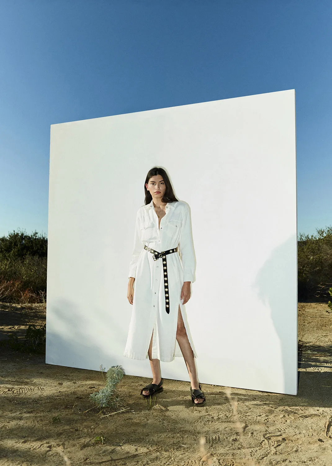 Iris Western Dress in Pashmina sold by Citizens Of Humanity product image thumbnail 2