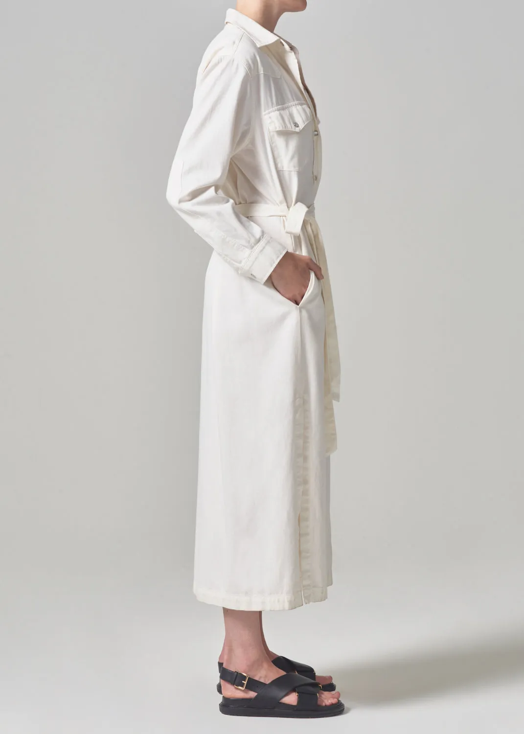 Iris Western Dress in Pashmina sold by Citizens Of Humanity product image thumbnail 4