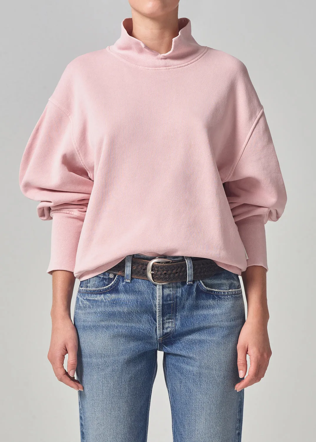 Melina Sweatshirt in Roselle sold by Citizens Of Humanity