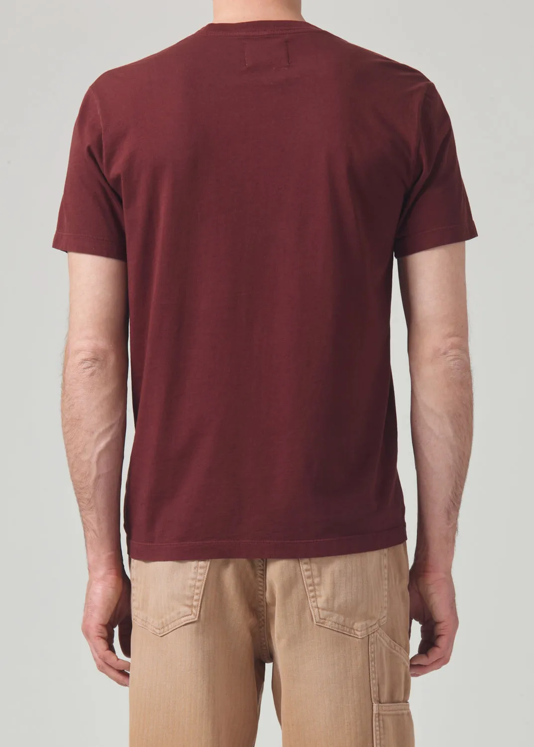 Everyday Short Sleeve Tee in Smoked Hazel sold by Citizens Of Humanity product image thumbnail 3